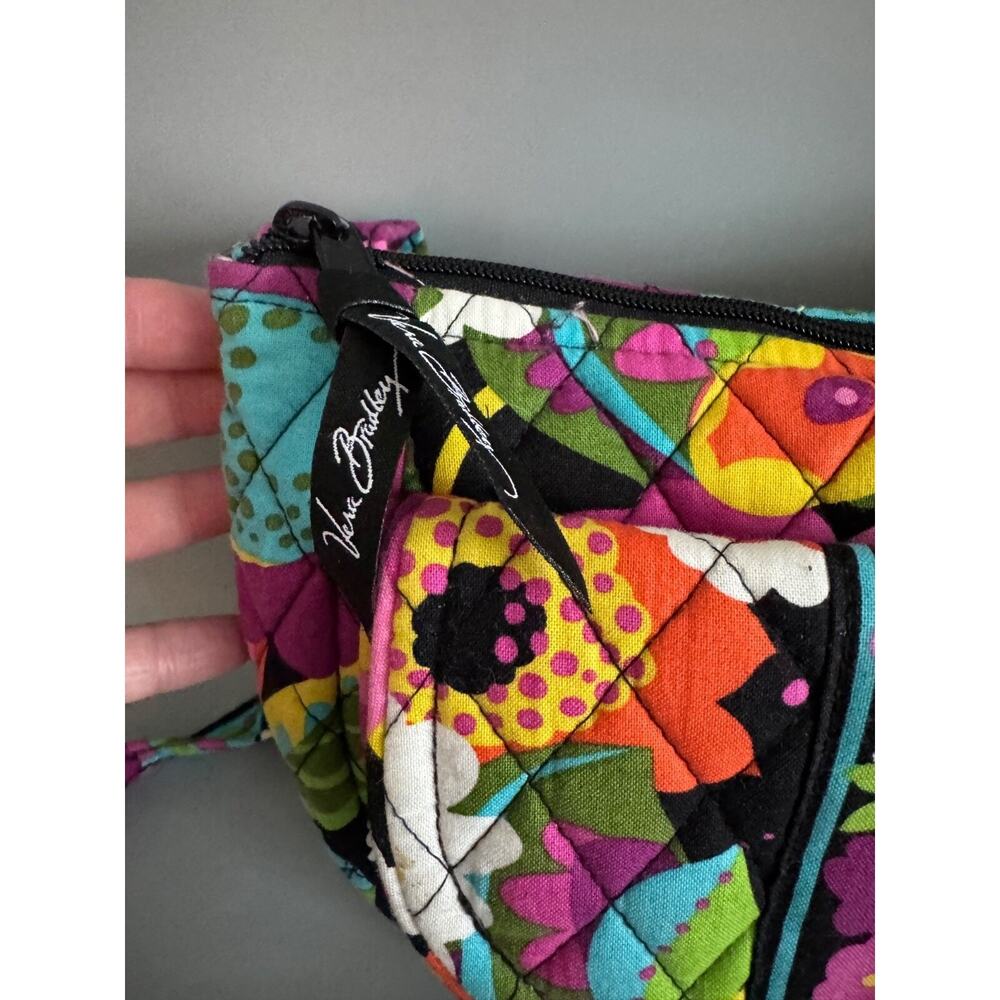 Vera Bradley Va Va Bloom Hipster Crossbody Shoulder Bag Purse Excellent Cond. - Picture 7 of 12